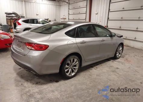 2015 Chrysler 200 S from USA, damaged, VIN 1C3CCCBB3FN702172